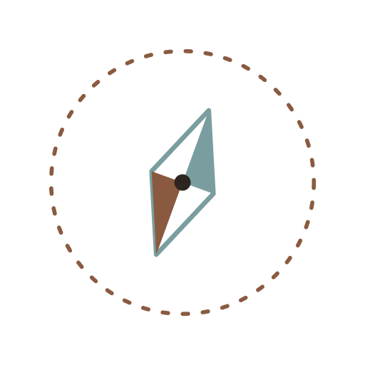 Build Conscious Life compass logo